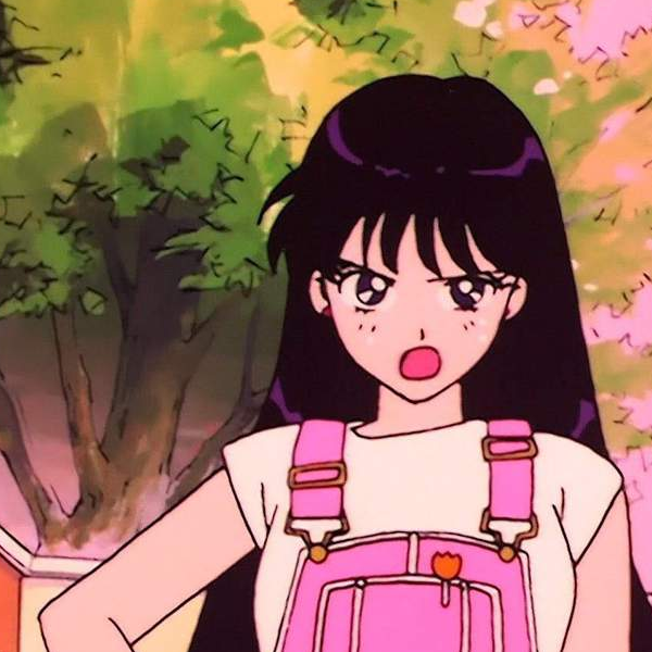 Sailor Mars says watcha doing snoopin' on my page!